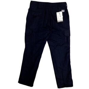 Tyndale Pants Mens 35X31 Navy Blue FR Flame Resistant Cargo Cat 2 Arc Rated Work
